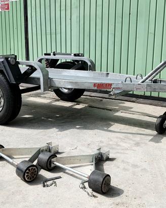 Carrello portamoto Ellebi