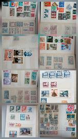 francobolli italiani anni 60 e 70