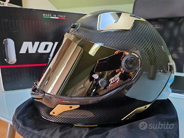 Casco Nolan X-804 RS Ultra Carbon Aureo oro lucido