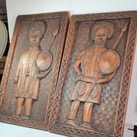 bassorilievi guerrieri Masai