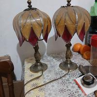 lampade  antiche in bronzo 