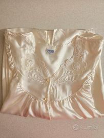 Camicia da notte con maniche corte 