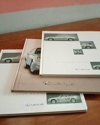 Depliant di Lexus e marchi prestigiosi
