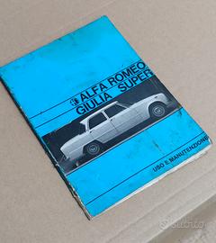 Libretto Uso e Manutenzione Alfa Romeo 