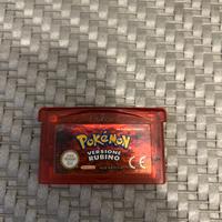 Game boy pokemon rubino