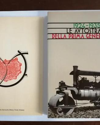 Libro vintage illustrato autostrade italiane