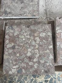 65 Marmittoni graniglia di marmo mattonelle