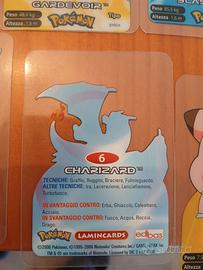 Lamincard di Charizard (numero 6) della collezione