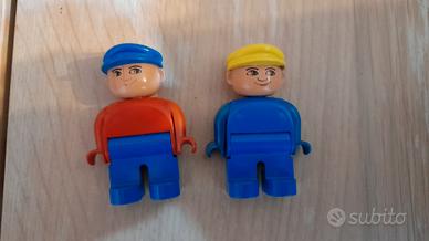 Omini pupazzetti lego duplo vintage