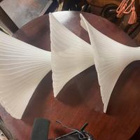 Lampada da parete Trini in vetro murano Venini