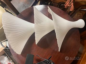 Lampada da parete Trini in vetro murano Venini