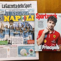 Gazzetta Dello Sport: Napoli Vince il 4 Scudetto