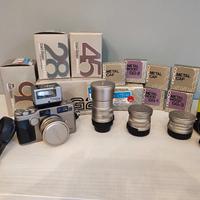Contax G2 + 28mm + 45mm + 90mm + TLA200 + acc