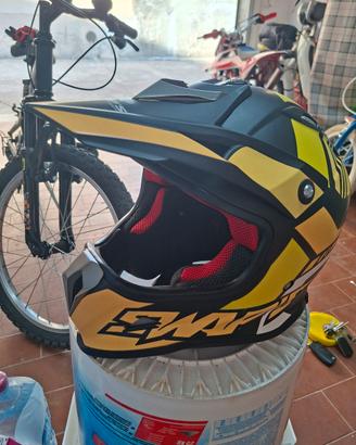  casco moto bambino/a- taglia JS 49-50 