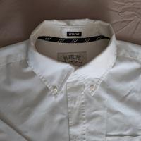 Camicia uomo cotone bianca Playlife XXL