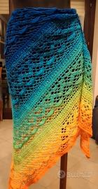 Scialle puro cotone handmade