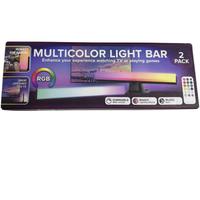 Barre LED RGB multicolor Set 2 pezzi  Telecomando