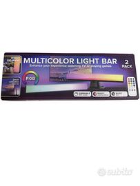 Barre LED RGB multicolor Set 2 pezzi  Telecomando