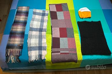Sciarpe Marlboro, scalda collo e cappello