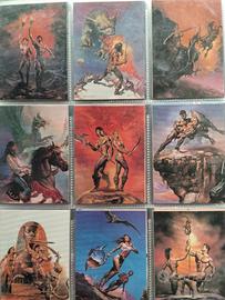 Set di 90 carte della Serie 1 di Boris Vallejo 