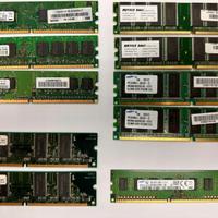 Schede Memoria RAM Varie