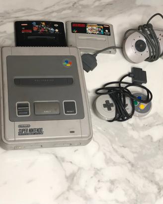 Super nintendo con giochi