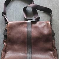 Borsa tracolla porta PC  in pelle marca NAVA 