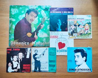 Domenico Modugno dischi LP e 45 giri vari