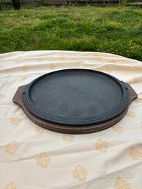 Set da 6 piadtre in Ghisa professionale