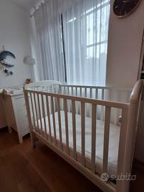 lettino foppapedretti con il materasso