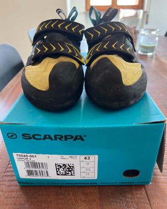 Scarpette arrampicata SCARPA Vaporv V taglia 43