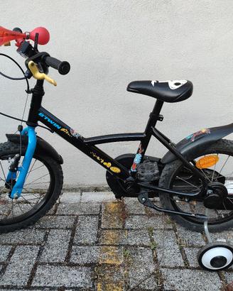 Bici bambino bimbo B'twin Decathlon 16"