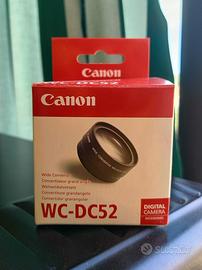 Canon WC-DC52 | grandangolo + adattatore 58mm/52mm
