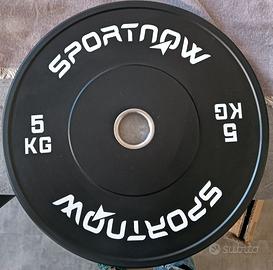 Dischi bilanciere in gomma