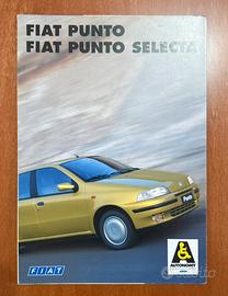 Depliant Fiat Punto e Punto Selecta Autonomy 1996
