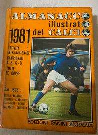 Almanacco Illustrato del Calcio 1981 Panini