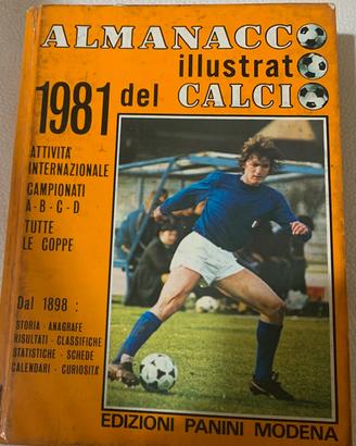 Almanacco Illustrato del Calcio 1981 Panini