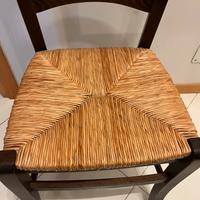 Sedia da cucina stile rustico