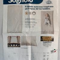 Materasso lettino con sbarre
