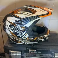 casco kxd pro con mascherina