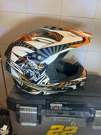 casco kxd pro con mascherina