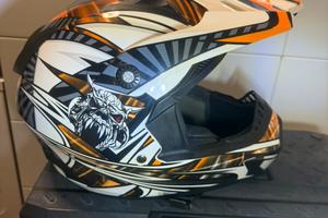 casco kxd pro con mascherina