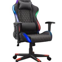 Sedia Gaming White Shark Thunderbolt RGB