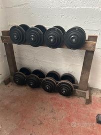 MANUBRI PALESTRA - 4 COPPIE DISPONIBILI