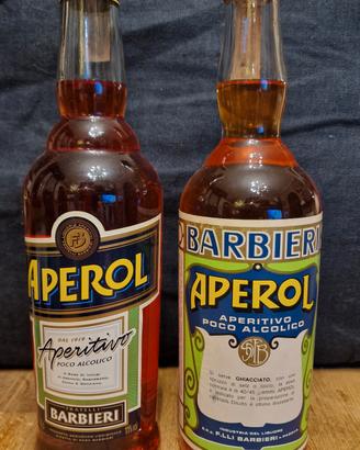 Bottiglie Aperol Vintage