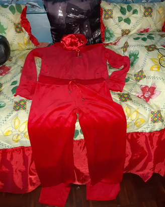 Tuta rossa raglia XL Yamamy