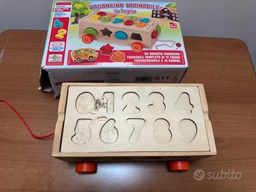 Trenino in legno
