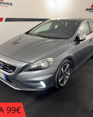 Volvo V40 D2 Geartronic R-design TAGLIANDI VOLVO C