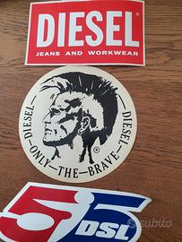 adesivi diesel vintage