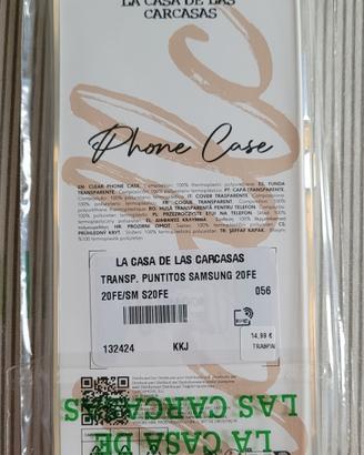 Cover trasparente per Samsung S20 FE